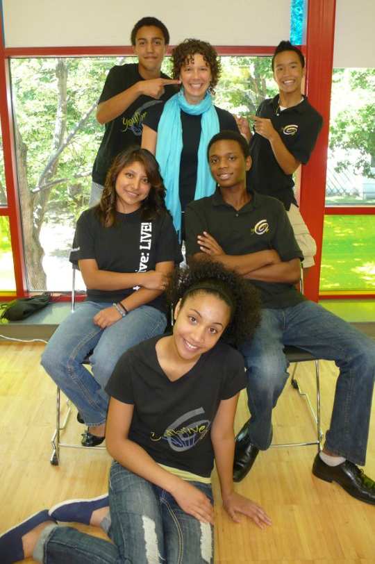 Pam McBride & Youth Team